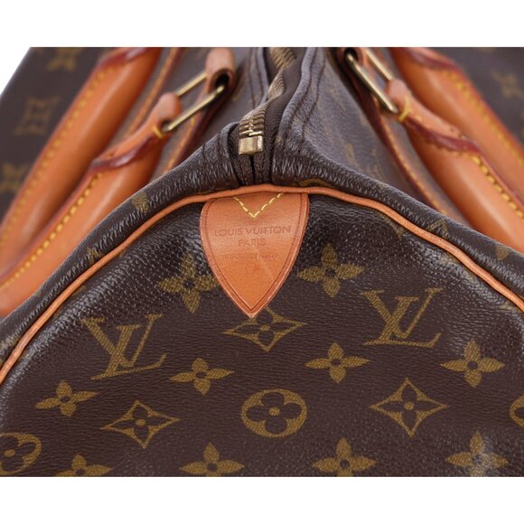 Louis Vuitton Monogram Keepall 45 Travel Boston Bag M41428 Weekender - Picture 11 of 17